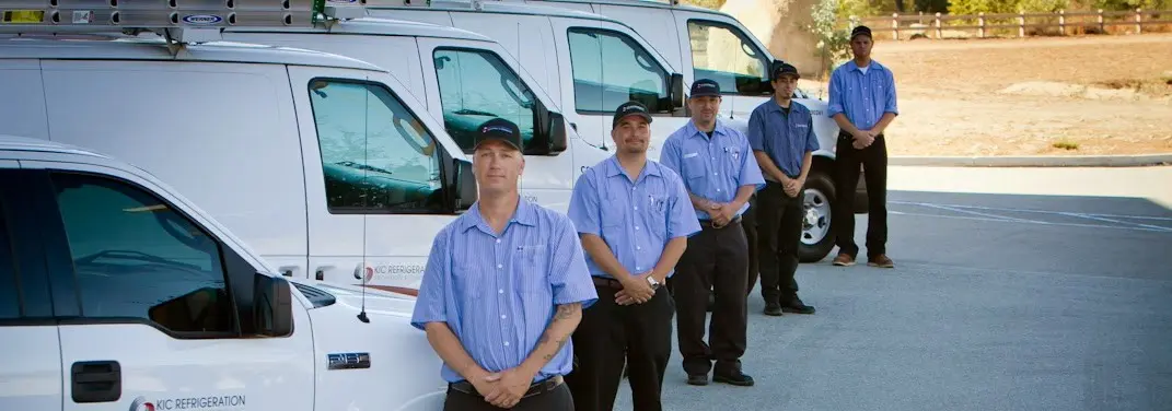 KIC Refrigeration crew ready for Mini Split Repair jobs across Bay City